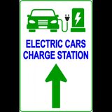 Electric Vehicle Charging Station Sign